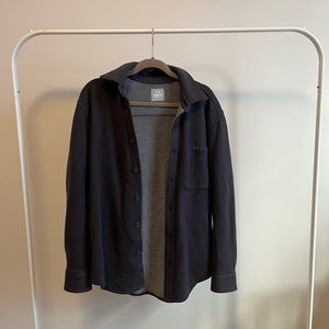 Tna cozy fleece mega shirt jacket